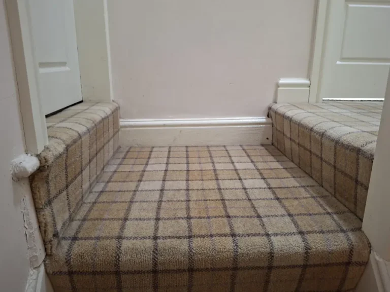 Landing carpet deep clean