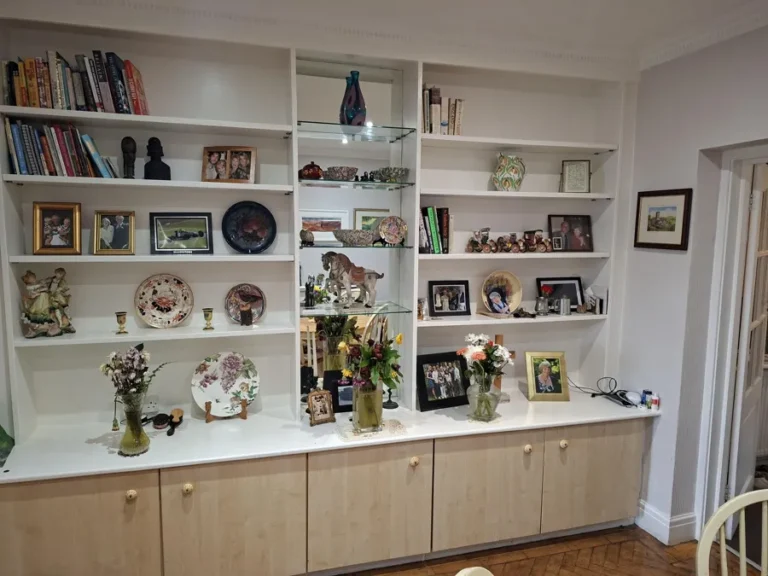 Shelving unit deep clean